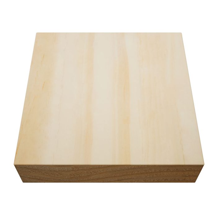 Ekena Millwork 3 3/4"W x 3 3/4"H x 7/8"P Americraft Solid Hardwood Stain Grade Standard Smooth Rosette with Squared Edge - Image 66