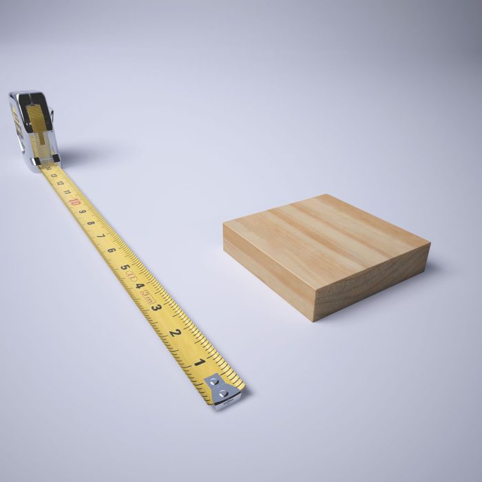 Ekena Millwork 3 3/4"W x 3 3/4"H x 7/8"P Americraft Solid Hardwood Stain Grade Standard Smooth Rosette with Squared Edge - Image 67