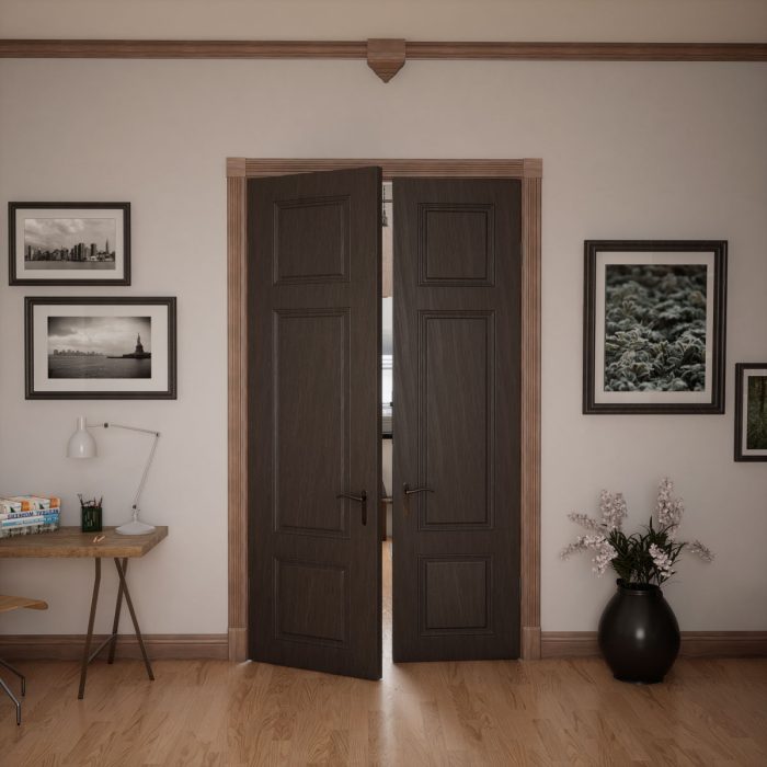Ekena Millwork 3 3/4"W x 3 3/4"H x 7/8"P Americraft Solid Hardwood Stain Grade Standard Smooth Rosette with Squared Edge - Image 79