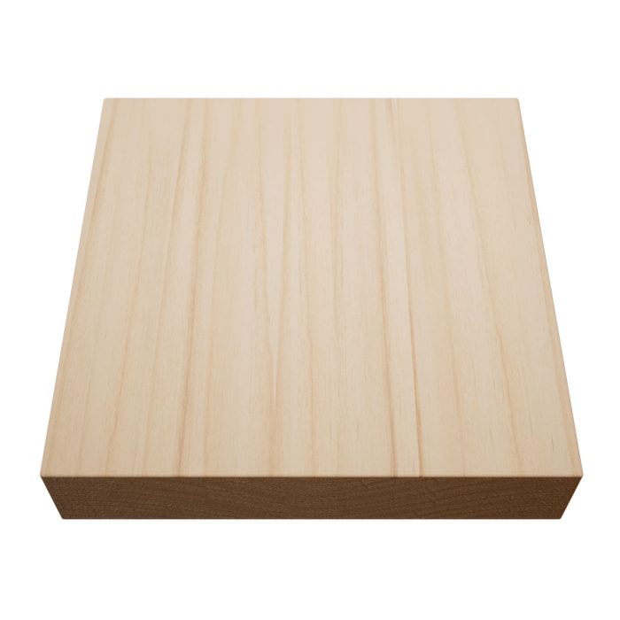 Ekena Millwork 4 1/2"W x 4 1/2"H x 7/8"P Americraft Solid Hardwood Stain Grade Standard Smooth Rosette with Squared Edge - Image 6