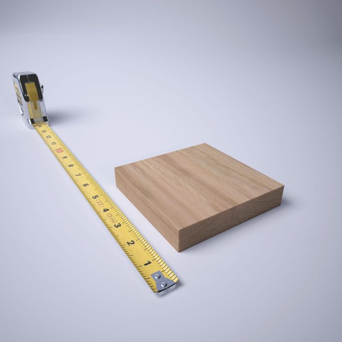 Ekena Millwork 4 1/2"W x 4 1/2"H x 7/8"P Americraft Solid Hardwood Stain Grade Standard Smooth Rosette with Squared Edge - Image 27