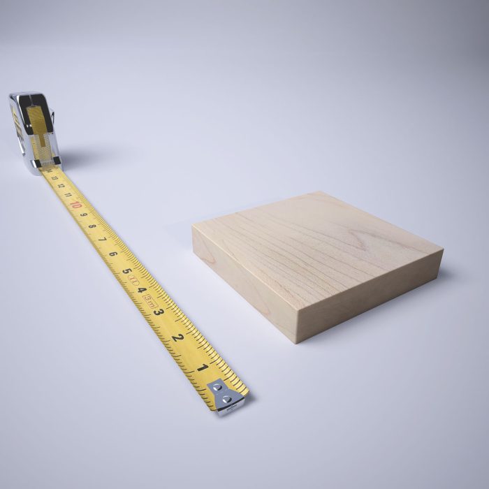 Ekena Millwork 4 1/2"W x 4 1/2"H x 7/8"P Americraft Solid Hardwood Stain Grade Standard Smooth Rosette with Squared Edge - Image 37