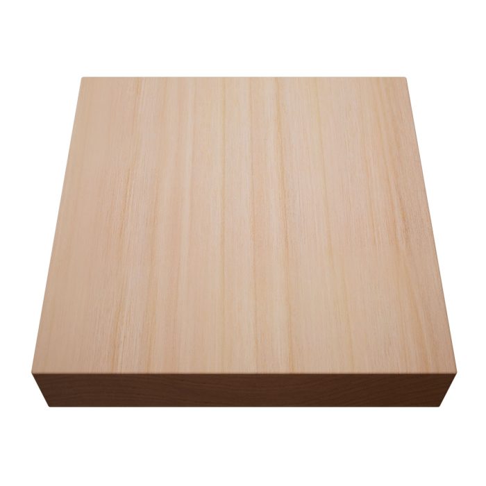 Ekena Millwork 4 1/2"W x 4 1/2"H x 7/8"P Americraft Solid Hardwood Stain Grade Standard Smooth Rosette with Squared Edge - Image 46