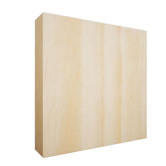 Ekena Millwork 4 1/2"W x 4 1/2"H x 7/8"P Americraft Solid Hardwood Stain Grade Standard Smooth Rosette with Squared Edge - Image 63