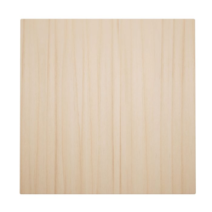 Americraft ROSSS6 Solid Grade Smooth Rosette Squared Edge