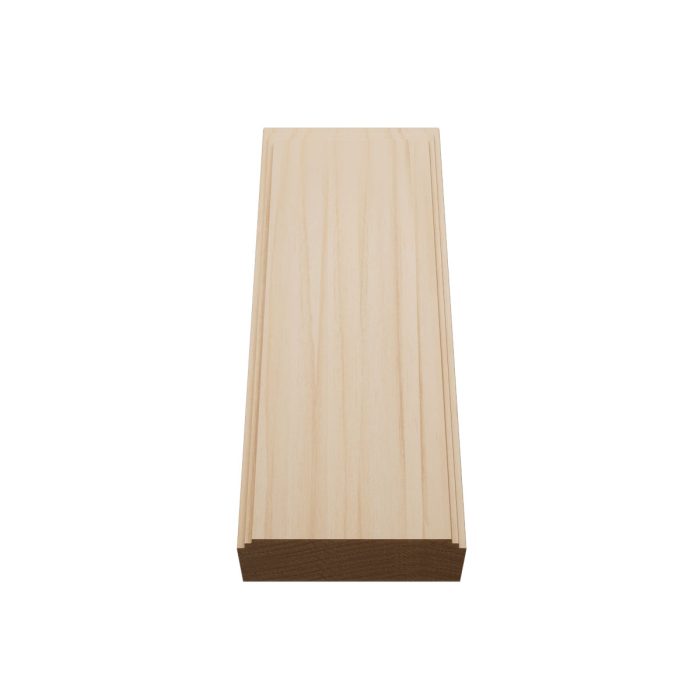 Ekena Millwork 2 1/2"W x 6 1/2"H x 1 1/8"P Americraft Solid Hardwood Stain Grade Smooth Plinth Block with Decorative Edge - Image 6