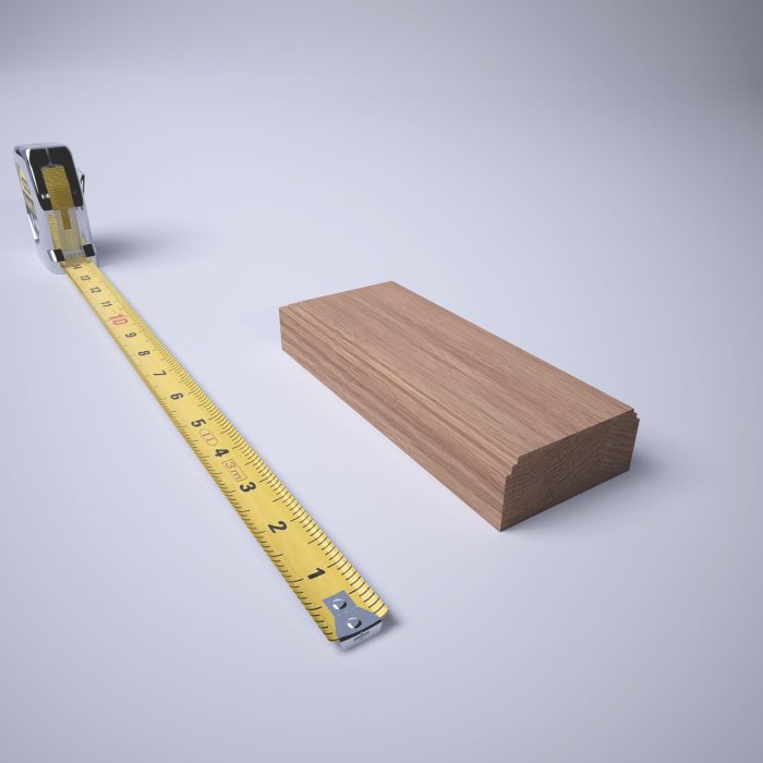 Ekena Millwork 2 1/2"W x 6 1/2"H x 1 1/8"P Americraft Solid Hardwood Stain Grade Smooth Plinth Block with Decorative Edge - Image 17