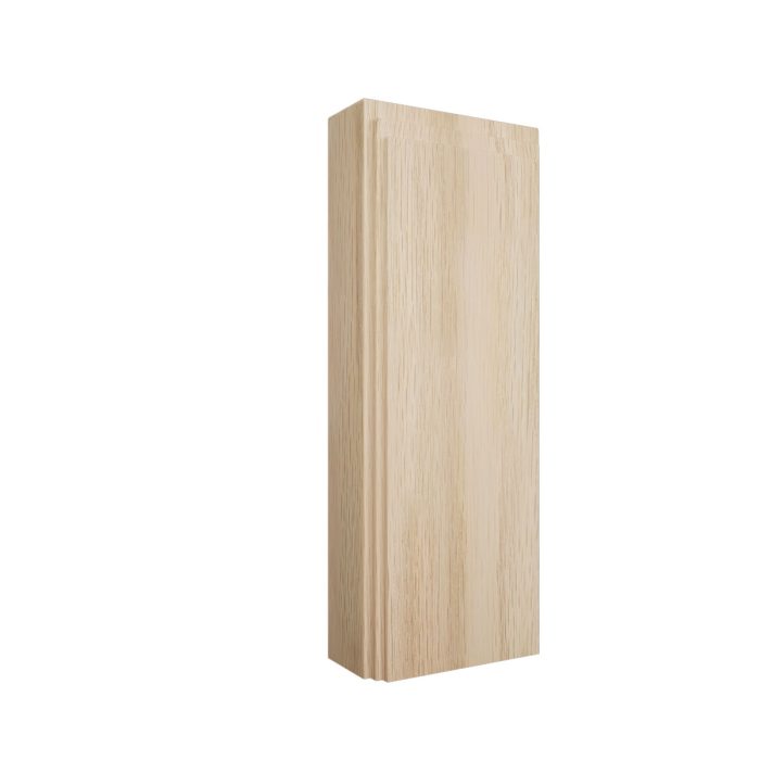 Ekena Millwork 2 1/2"W x 6 1/2"H x 1 1/8"P Americraft Solid Hardwood Stain Grade Smooth Plinth Block with Decorative Edge - Image 23