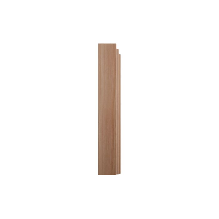 Ekena Millwork 2 1/2"W x 6 1/2"H x 1 1/8"P Americraft Solid Hardwood Stain Grade Smooth Plinth Block with Decorative Edge - Image 44