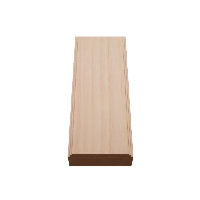 Ekena Millwork 2 1/2"W x 6 1/2"H x 1 1/8"P Americraft Solid Hardwood Stain Grade Smooth Plinth Block with Decorative Edge - Image 46