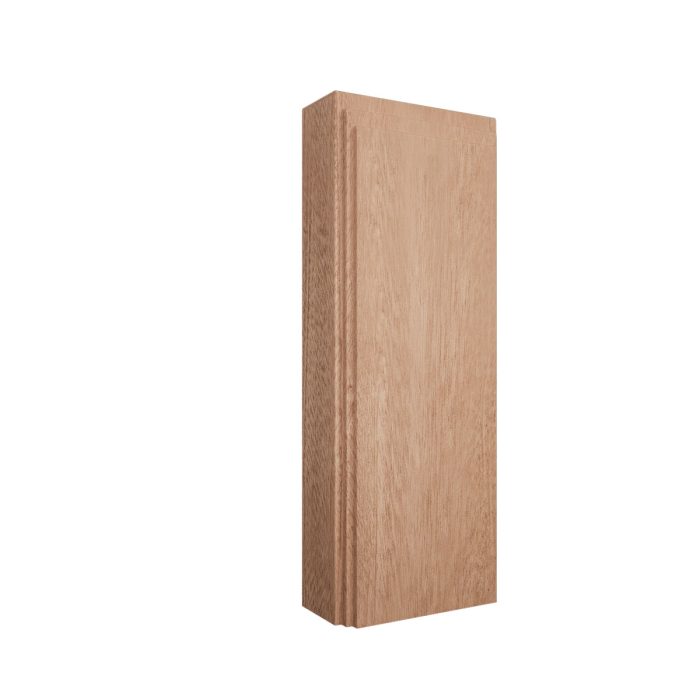 Ekena Millwork 2 1/2"W x 6 1/2"H x 1 1/8"P Americraft Solid Hardwood Stain Grade Smooth Plinth Block with Decorative Edge - Image 52