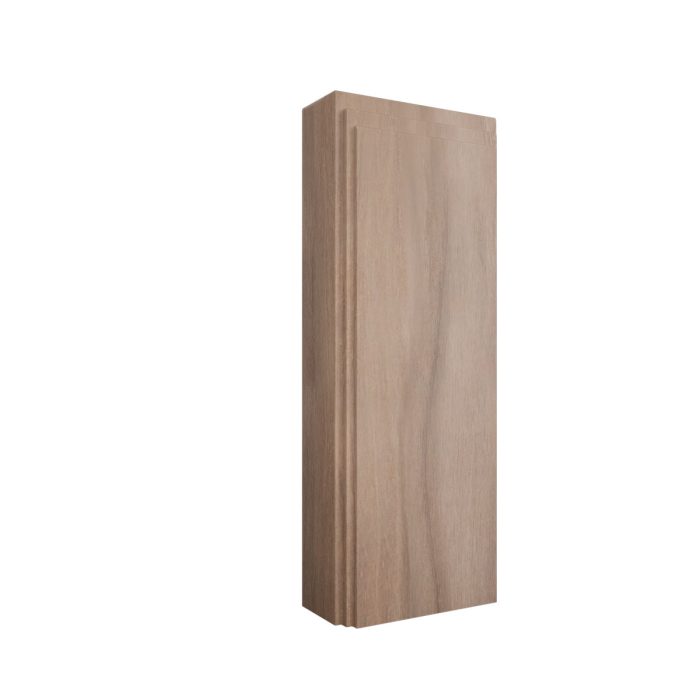 Ekena Millwork 2 1/2"W x 6 1/2"H x 1 1/8"P Americraft Solid Hardwood Stain Grade Smooth Plinth Block with Decorative Edge - Image 72