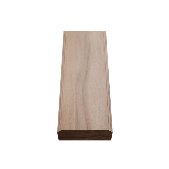 Ekena Millwork 2 1/2"W x 6 1/2"H x 1 1/8"P Americraft Solid Hardwood Stain Grade Smooth Plinth Block with Decorative Edge - Image 75