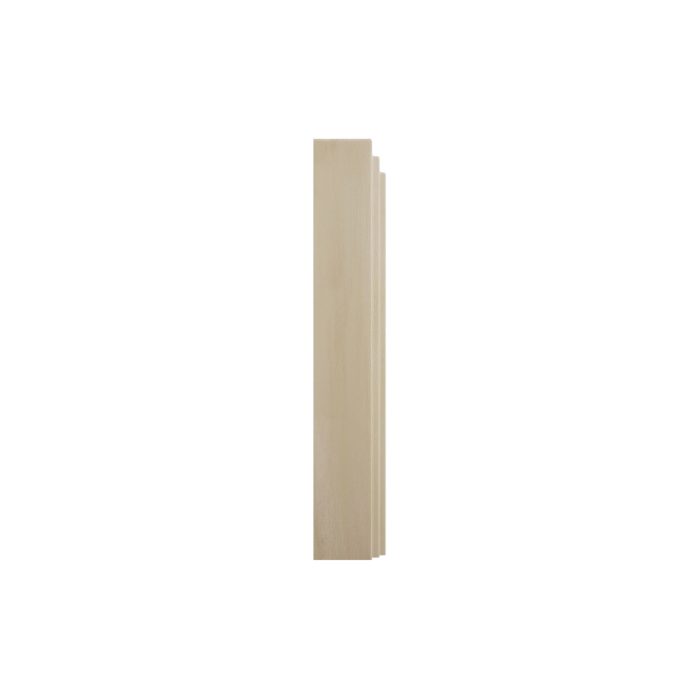 Ekena Millwork 2 1/2"W x 6 1/2"H x 1 1/8"P Americraft Solid Hardwood Stain Grade Smooth Plinth Block with Decorative Edge - Image 80
