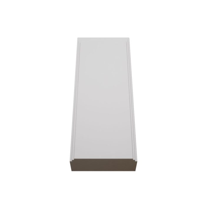 Ekena Millwork 2 1/2"W x 6 1/2"H x 1 1/8"P Americraft Solid Hardwood Stain Grade Smooth Plinth Block with Decorative Edge - Image 92