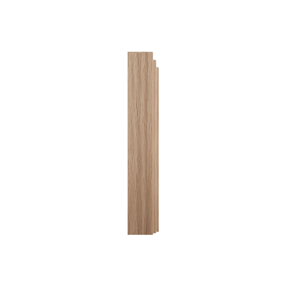 Ekena Millwork 3 1/2"W x 6 1/2"H x 1 1/8"P Americraft Solid Hardwood Stain Grade Smooth Plinth Block with Decorative Edge - Image 14