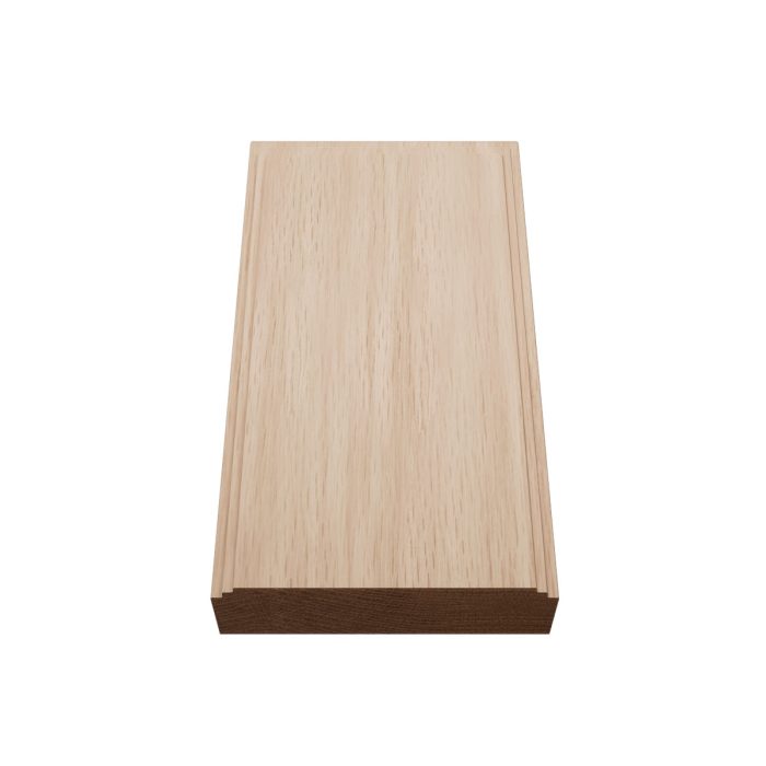 Ekena Millwork 3 1/2"W x 6 1/2"H x 1 1/8"P Americraft Solid Hardwood Stain Grade Smooth Plinth Block with Decorative Edge - Image 16