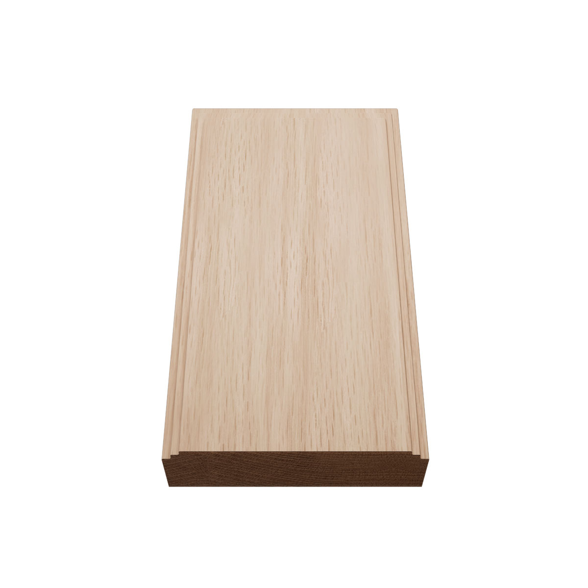 Ekena Millwork 3 1/2"W x 6 1/2"H x 1 1/8"P Americraft Solid Hardwood Stain Grade Smooth Plinth Block with Decorative Edge - Image 16