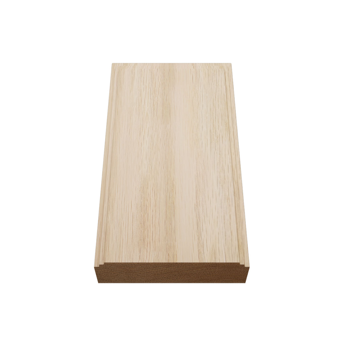 Ekena Millwork 3 1/2"W x 6 1/2"H x 1 1/8"P Americraft Solid Hardwood Stain Grade Smooth Plinth Block with Decorative Edge - Image 26