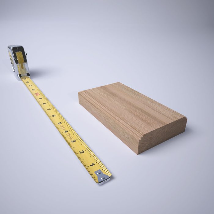 Ekena Millwork 3 1/2"W x 6 1/2"H x 1 1/8"P Americraft Solid Hardwood Stain Grade Smooth Plinth Block with Decorative Edge - Image 27