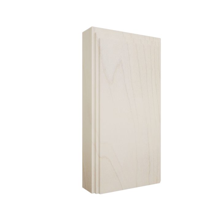 Ekena Millwork 3 1/2"W x 6 1/2"H x 1 1/8"P Americraft Solid Hardwood Stain Grade Smooth Plinth Block with Decorative Edge - Image 33