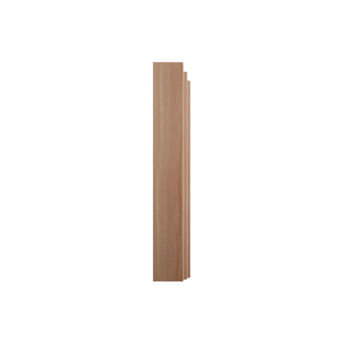 Ekena Millwork 3 1/2"W x 6 1/2"H x 1 1/8"P Americraft Solid Hardwood Stain Grade Smooth Plinth Block with Decorative Edge - Image 44