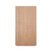 Americraft PBSD3 Solid Stain Grade Smooth Plinth Block Decorative Edge