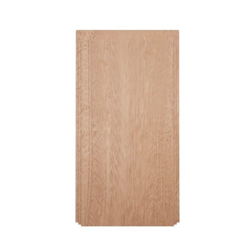 Americraft PBSD3 Solid Stain Grade Smooth Plinth Block Decorative Edge