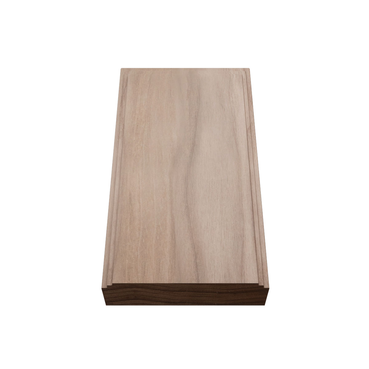Ekena Millwork 3 1/2"W x 6 1/2"H x 1 1/8"P Americraft Solid Hardwood Stain Grade Smooth Plinth Block with Decorative Edge - Image 76