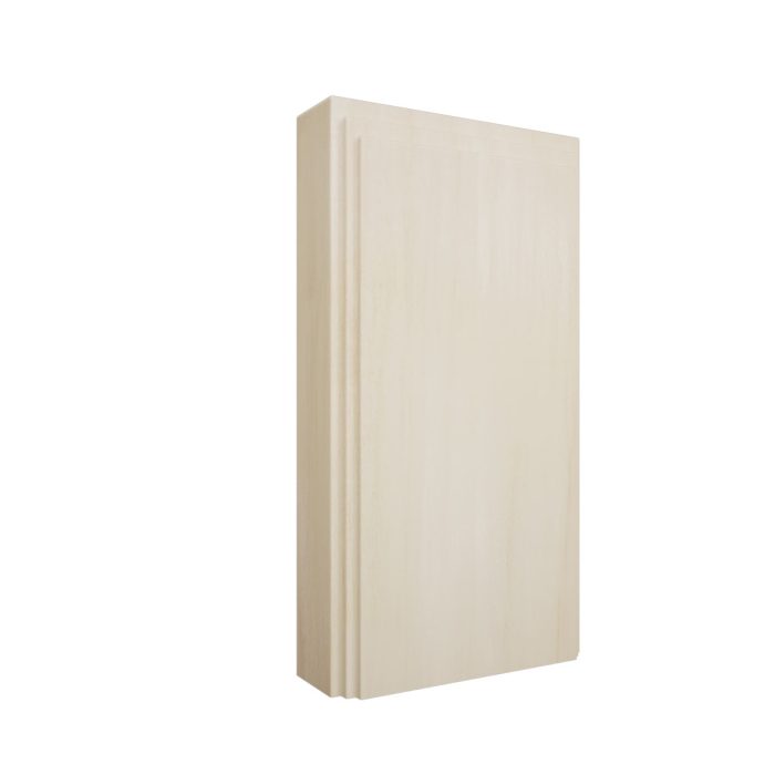 Ekena Millwork 3 1/2"W x 6 1/2"H x 1 1/8"P Americraft Solid Hardwood Stain Grade Smooth Plinth Block with Decorative Edge - Image 83