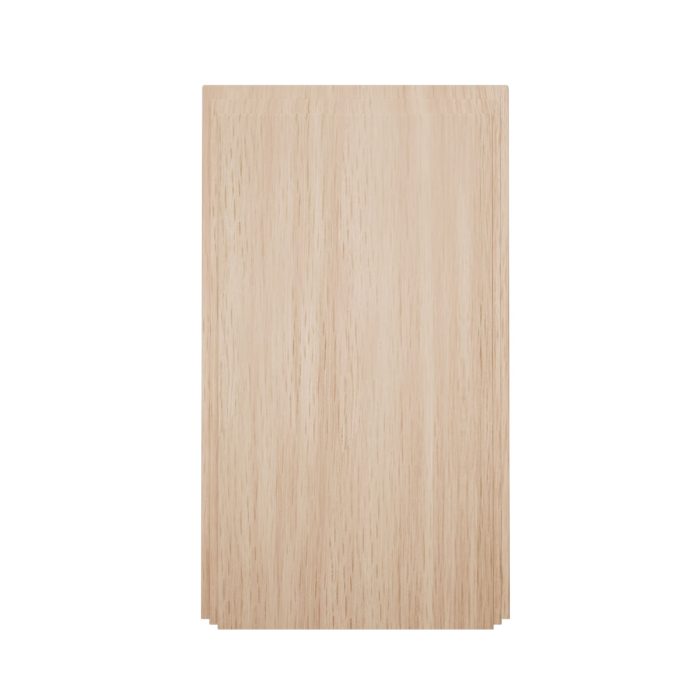 Ekena Millwork 3 3/4"W x 6 1/2"H x 1 1/8"P Americraft Solid Hardwood Stain Grade Smooth Plinth Block with Decorative Edge - Image 13