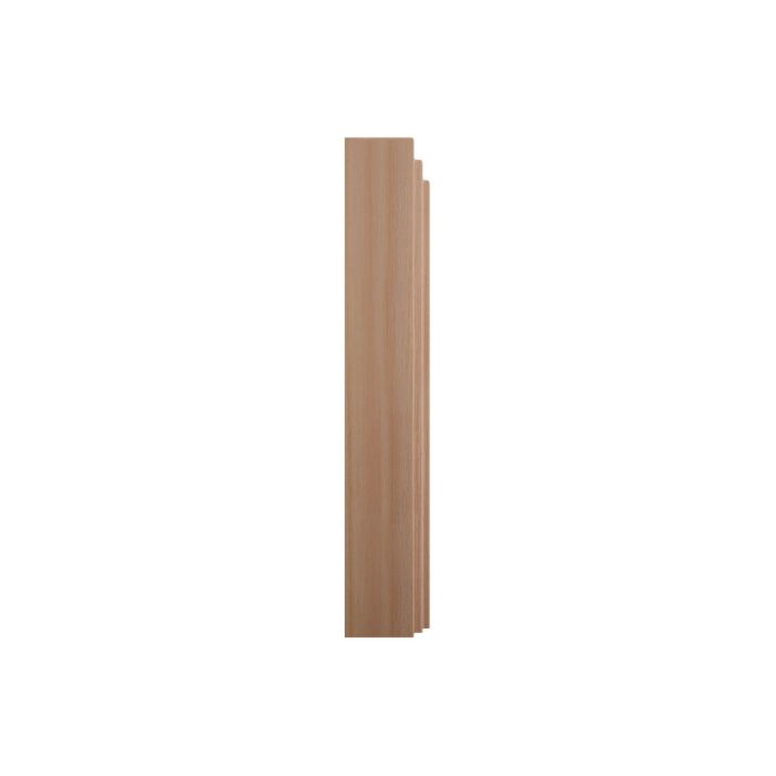 Ekena Millwork 3 3/4"W x 6 1/2"H x 1 1/8"P Americraft Solid Hardwood Stain Grade Smooth Plinth Block with Decorative Edge - Image 43