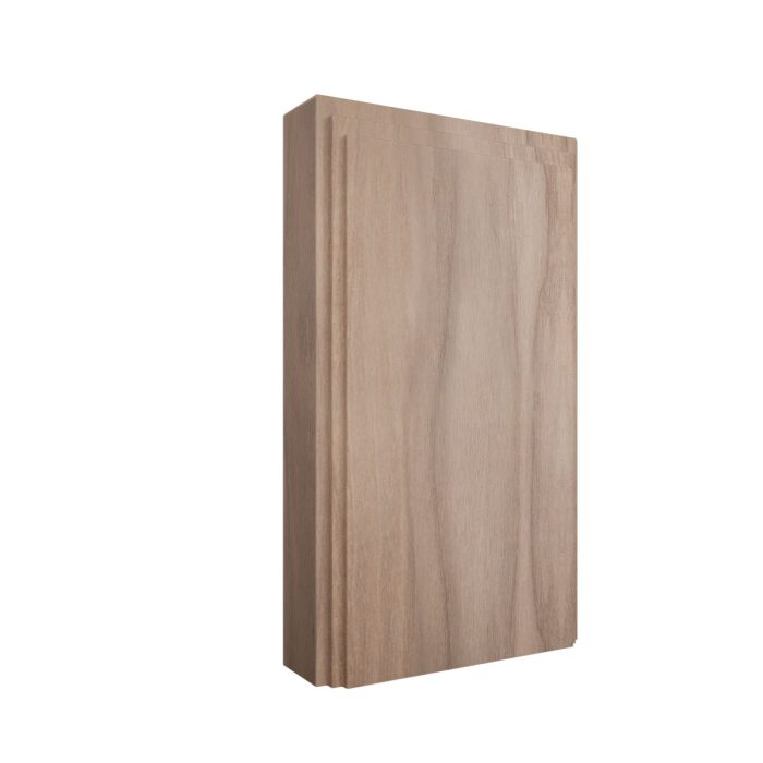 Ekena Millwork 3 3/4"W x 6 1/2"H x 1 1/8"P Americraft Solid Hardwood Stain Grade Smooth Plinth Block with Decorative Edge - Image 72