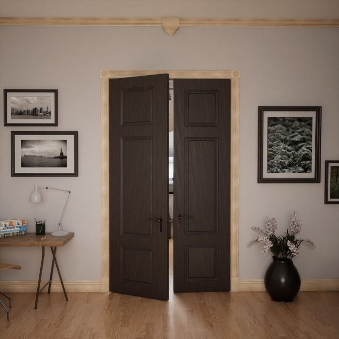 Ekena Millwork 3 3/4"W x 6 1/2"H x 1 1/8"P Americraft Solid Hardwood Stain Grade Smooth Plinth Block with Decorative Edge - Image 88