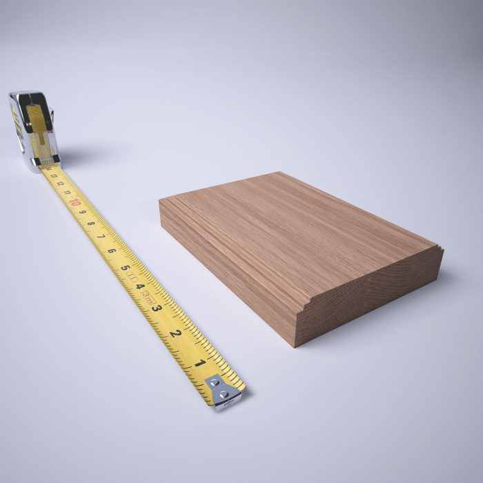 Ekena Millwork 4 1/2"W x 6 1/2"H x 1 1/8"P Americraft Solid Hardwood Stain Grade Smooth Plinth Block with Decorative Edge - Image 17