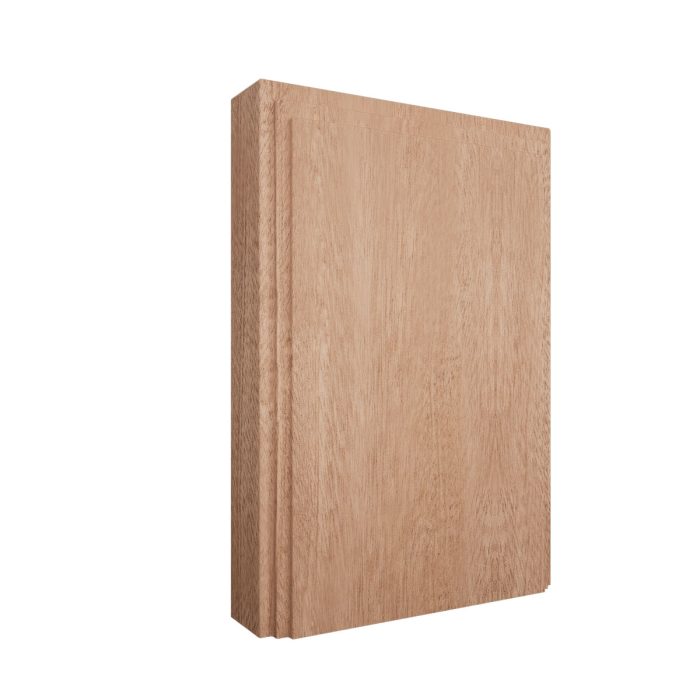 Ekena Millwork 4 1/2"W x 6 1/2"H x 1 1/8"P Americraft Solid Hardwood Stain Grade Smooth Plinth Block with Decorative Edge - Image 52