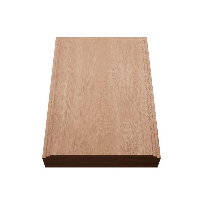 Ekena Millwork 4 1/2"W x 6 1/2"H x 1 1/8"P Americraft Solid Hardwood Stain Grade Smooth Plinth Block with Decorative Edge - Image 55