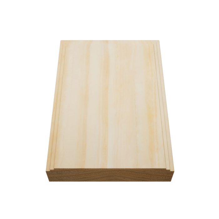Ekena Millwork 4 1/2"W x 6 1/2"H x 1 1/8"P Americraft Solid Hardwood Stain Grade Smooth Plinth Block with Decorative Edge - Image 64