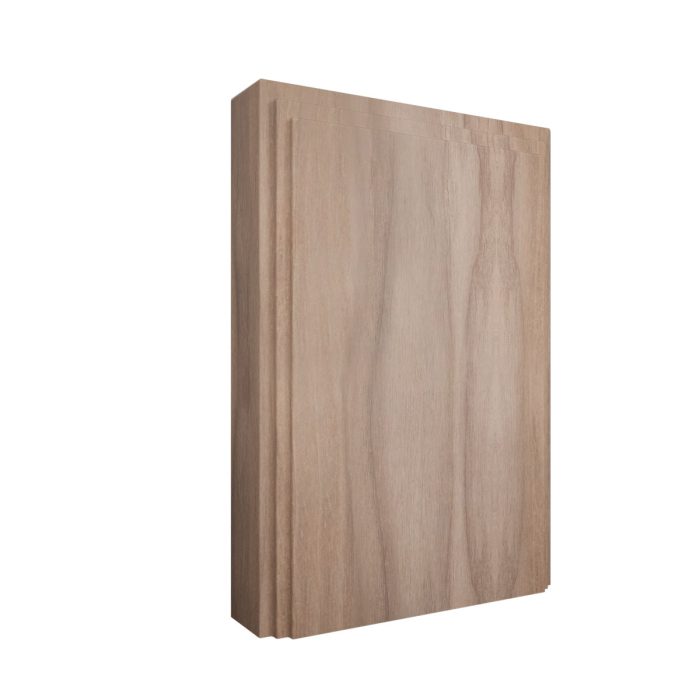 Ekena Millwork 4 1/2"W x 6 1/2"H x 1 1/8"P Americraft Solid Hardwood Stain Grade Smooth Plinth Block with Decorative Edge - Image 68