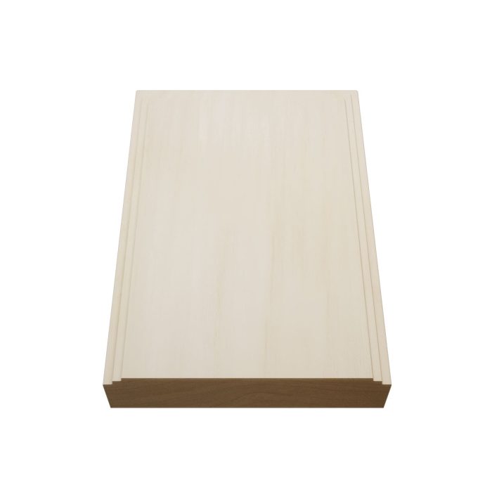 Ekena Millwork 4 1/2"W x 6 1/2"H x 1 1/8"P Americraft Solid Hardwood Stain Grade Smooth Plinth Block with Decorative Edge - Image 81