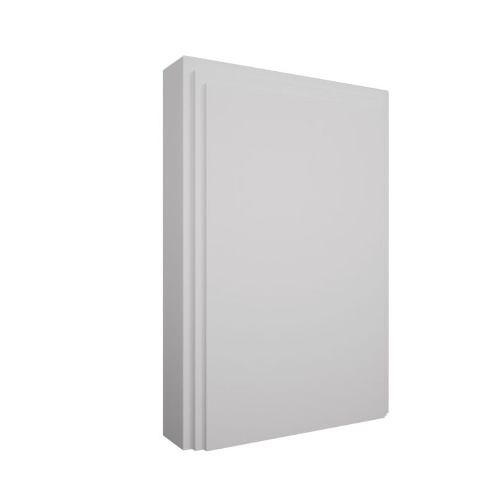 Ekena Millwork 4 1/2"W x 6 1/2"H x 1 1/8"P Americraft Solid Hardwood Stain Grade Smooth Plinth Block with Decorative Edge - Image 88