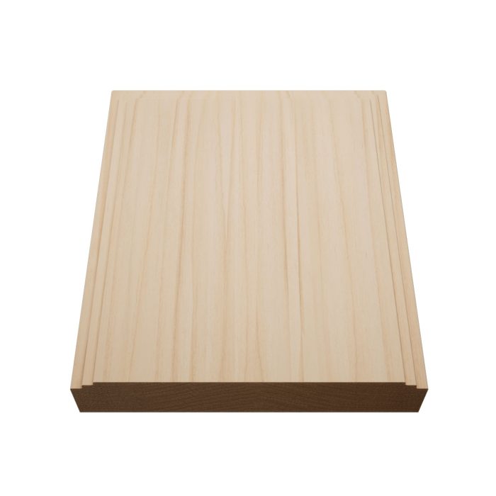 Ekena Millwork 5 1/2"W x 6 1/2"H x 1 1/8"P Americraft Solid Hardwood Stain Grade Smooth Plinth Block with Decorative Edge - Image 6