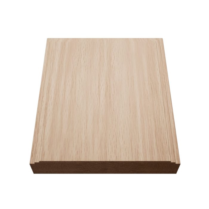Ekena Millwork 5 1/2"W x 6 1/2"H x 1 1/8"P Americraft Solid Hardwood Stain Grade Smooth Plinth Block with Decorative Edge - Image 15