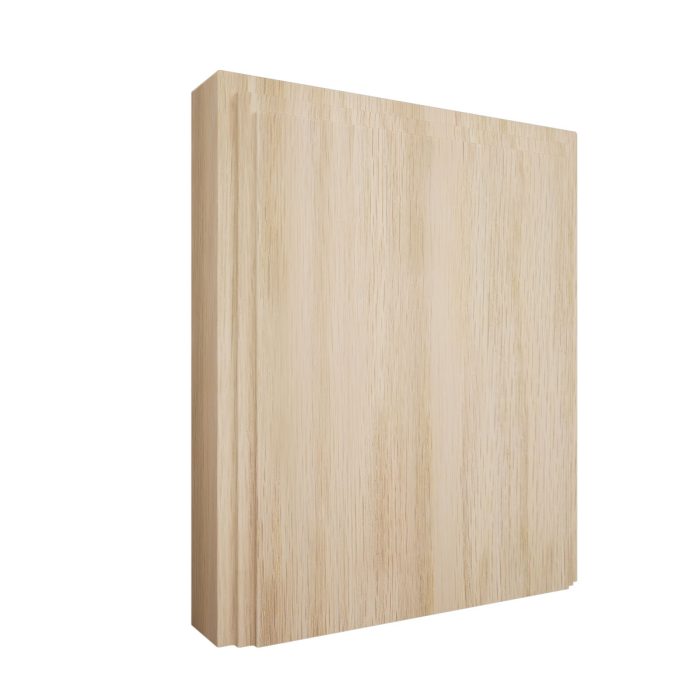 Ekena Millwork 5 1/2"W x 6 1/2"H x 1 1/8"P Americraft Solid Hardwood Stain Grade Smooth Plinth Block with Decorative Edge - Image 22