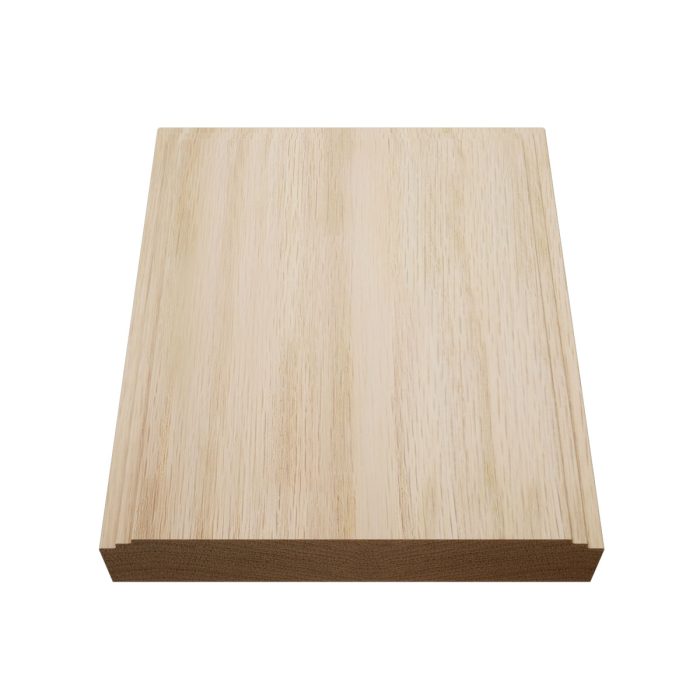 Ekena Millwork 5 1/2"W x 6 1/2"H x 1 1/8"P Americraft Solid Hardwood Stain Grade Smooth Plinth Block with Decorative Edge - Image 25