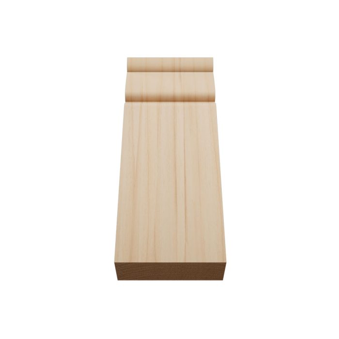Ekena Millwork 2 1/2"W x 6 1/2"H x 1"P Americraft Solid Hardwood Stain Grade Traditional Plinth Block - Image 7