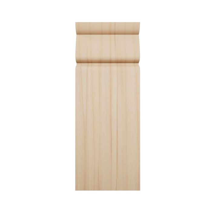 Ekena Millwork 2 1/2"W x 6 1/2"H x 1"P Americraft Solid Hardwood Stain Grade Traditional Plinth Block - Image 3
