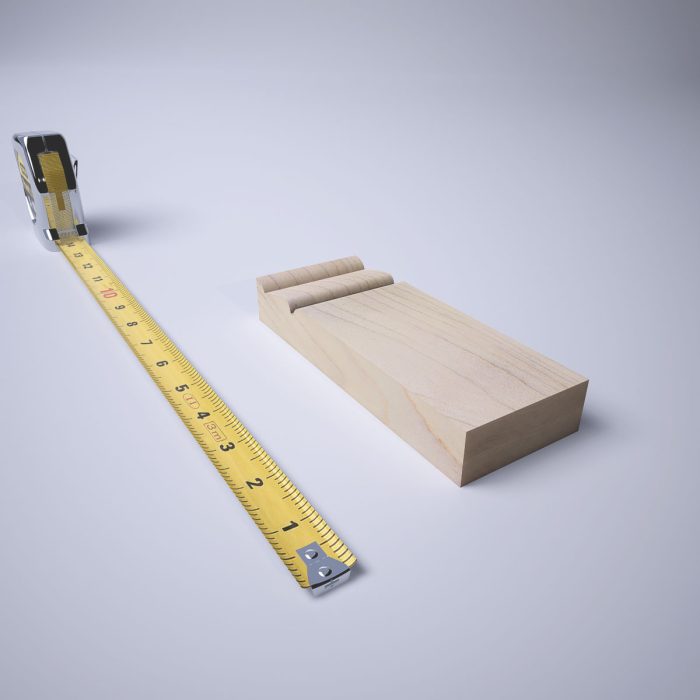 Ekena Millwork 2 1/2"W x 6 1/2"H x 1"P Americraft Solid Hardwood Stain Grade Traditional Plinth Block - Image 38