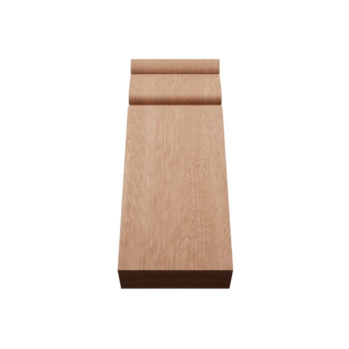 Ekena Millwork 2 1/2"W x 6 1/2"H x 1"P Americraft Solid Hardwood Stain Grade Traditional Plinth Block - Image 54