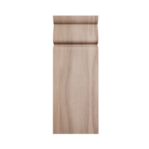 Americraft PBTR2 Solid Hardwood Stain Grade Traditional Plinth Block